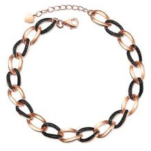 Load image into Gallery viewer, Punk Chain Bracelet Jewelry Rose Gold Jewelry Silver 925 Men Charm Waist Chain Belt